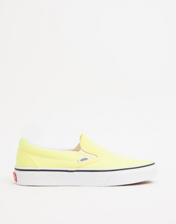 Vans Classic Slip-On Neon Limun - Ženske Tenisice | 73246EHYD